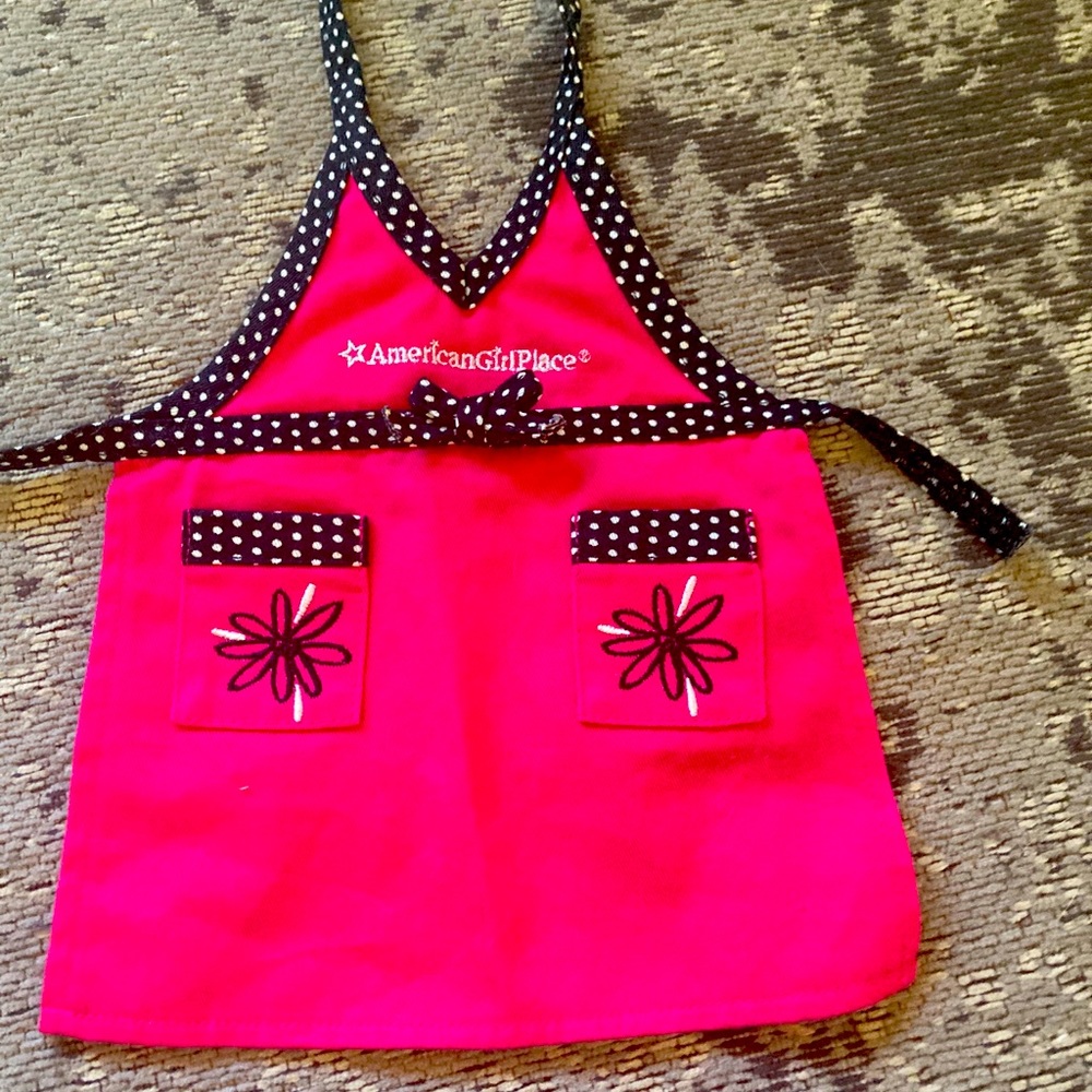 American Girl doll apron FOR DOLL
